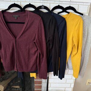 Banana Republic Classic Cardigan - Mustard - S